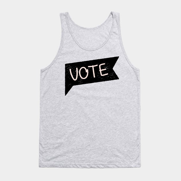 Vote Tank Top by Redmart